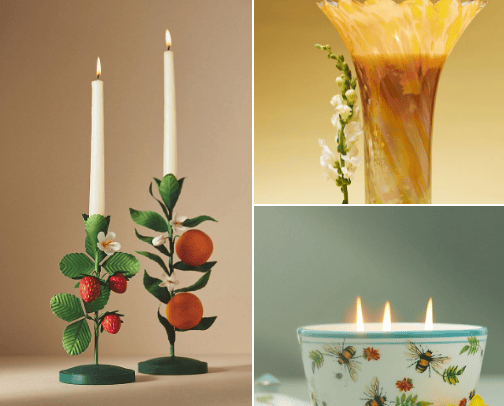 ENCHANTED FLAMES: CURATED CANDLE & AROMATHERAPY TREASURES cover photo collage