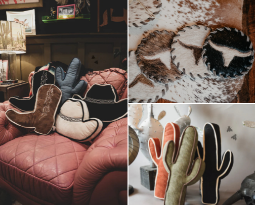 Cowgirls Guide: Country Cozy Home cover photo collage