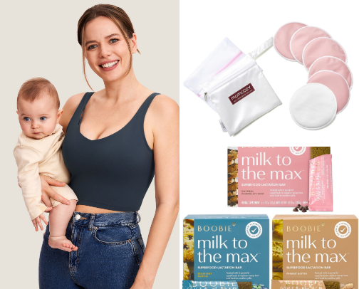 Everything you need for a successful breastfeeding journey cover photo collage