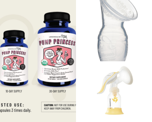 Top Breastfeeding Products That Made It Easier cover photo collage