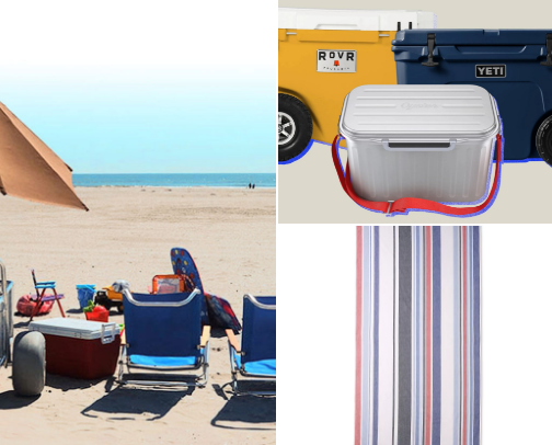 Beach Vacation musts! cover photo collage
