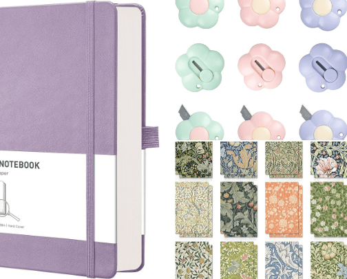 Craft/journal supplies cover photo collage