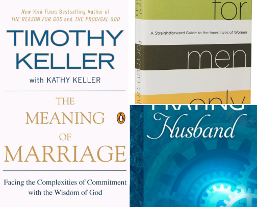 Books I Wish Every Husband Would Read (A Pastor's Picks) cover photo collage