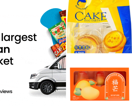 Asian Snacks & Food:
Must-Try Favorites cover photo collage
