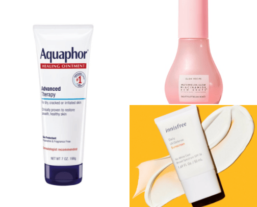 SKINCARE FOR THE GURLZ cover photo collage