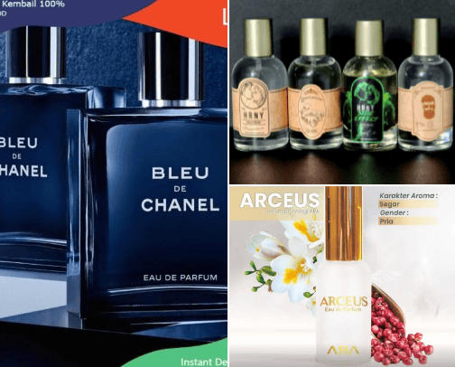 Rekomendasi parfum pria cover photo collage