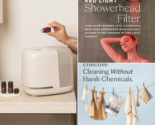 Wellness Starts at Home cover photo collage