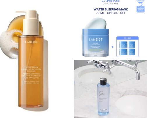 Night Routine Skincare🌙 cover photo collage