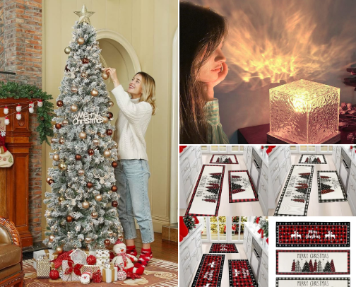 December Drop: Fashion, Decorations & Gifts for Everyone🎄🎁🎆 cover photo collage