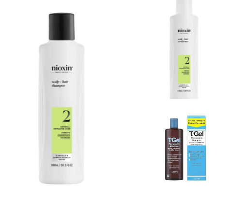 Dandruff control 🧖🏼‍♀️ cover photo collage