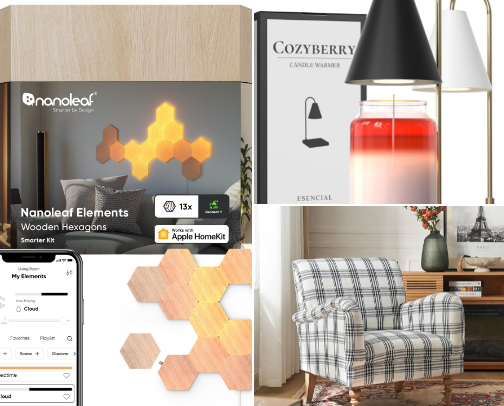 Home decoration cover photo collage