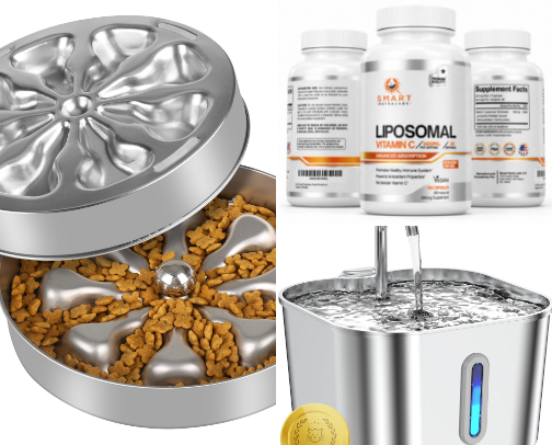 Pet & Wellness Viral Finds cover photo collage