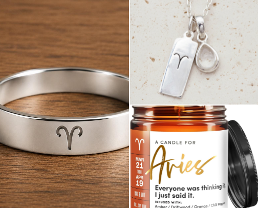 The Ultimate Aries Gift Guide: Fire Sign Essentials ♈ cover photo collage