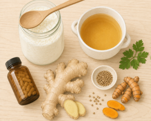 Gut Health Essentials cover photo collage