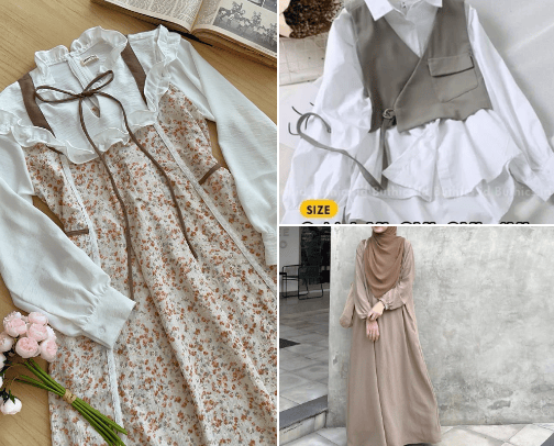Muslimah Outfit Ideas🌺 cover photo collage