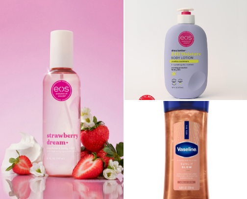 Body lotion, body washes and sprays that smell sooo amazing for all the seasons! cover photo collage