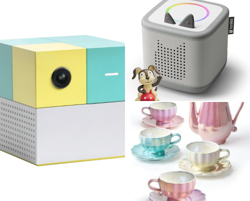 kids gift guide cover photo collage