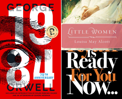 Books I cannot live without! The Fiction Edition 🧡 cover photo collage