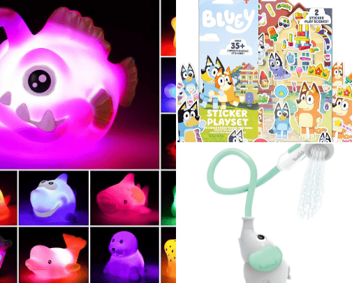 Kids items cover photo collage