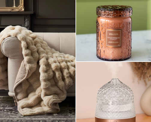 Easy Ways to Make Your Home Feel Cozy This Winter cover photo collage