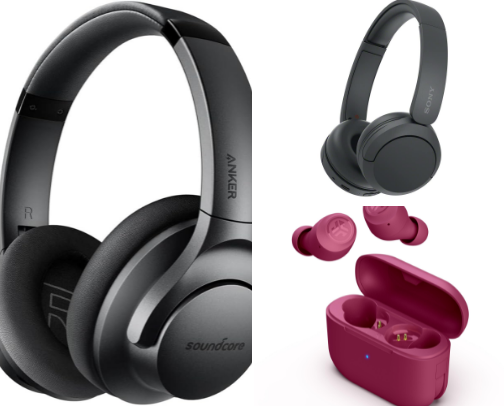 Headphones 🎧 - Amazon cover photo collage