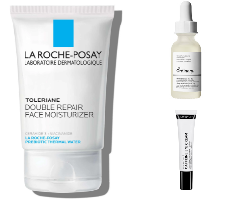 Skincare faves for sensitive skin! cover photo collage