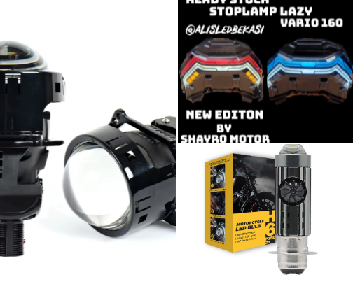 Rekomendasi lampu terbaik cover photo collage