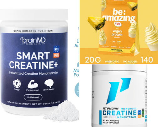 Health/Wealth supplements + what’s in my gym bag cover photo collage