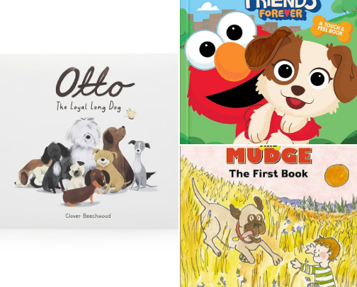 🐾 Loyal Companions: Sweet & Silly Dog Books for Kids cover photo collage