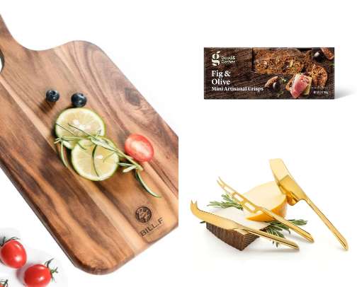 Charcuterie Board Night cover photo collage