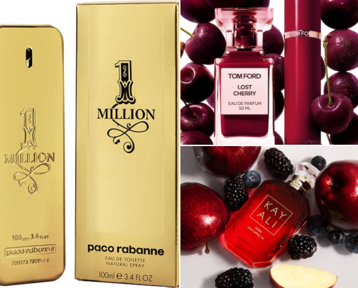 Favourite Perfumes (His/Her) cover photo collage