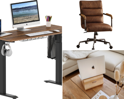 Work - Home Office cover photo collage