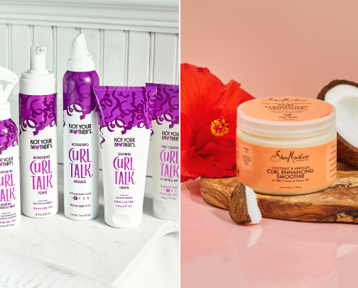 Curly Hair cover photo collage