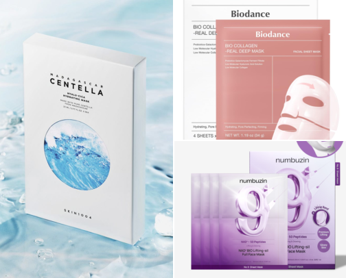 Best Korean Sheet Masks for Hydration Boost cover photo collage