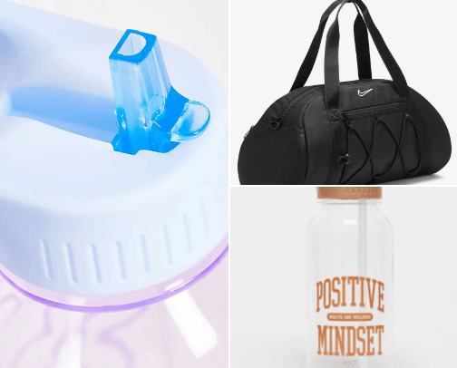 Gym accessories 🏋🏼 cover photo collage
