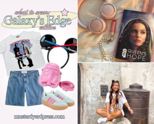 cute star wars merch ‎‧₊˚✩
 (aesthetic and girly) cover photo collage