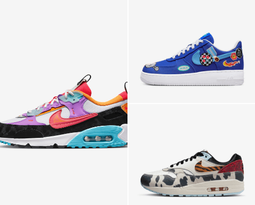 Nike for woman cover photo collage