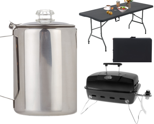 Camping ⛺️ enjoy the outdoors, things I have collected over the years, the more I went camping. cover photo collage