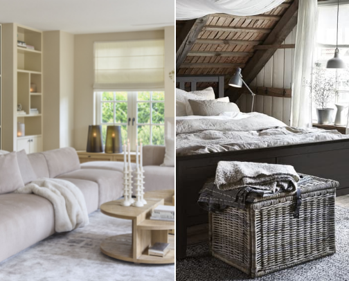 Cosy home vibes cover photo collage