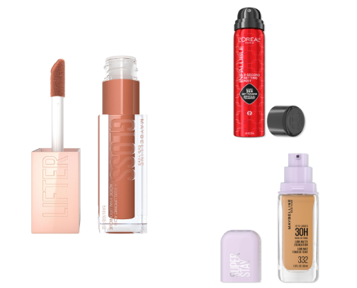 Drugstore Makeup Essentials cover photo collage