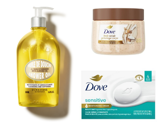 My Holy Grail Body Care Routine cover photo collage