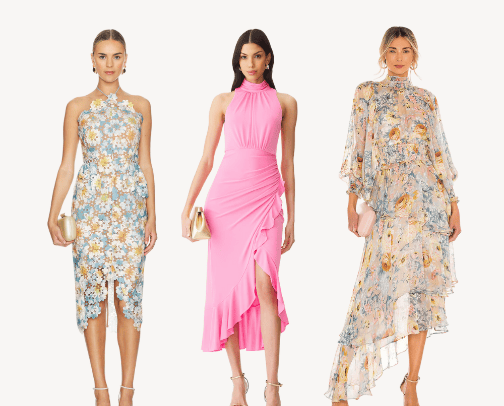 The Guest Edit. Dresses to celebrate cover photo collage