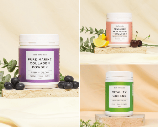 Supplements & Wellbeing cover photo collage