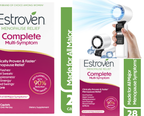 Mature, Mavens Menopause  Relief cover photo collage