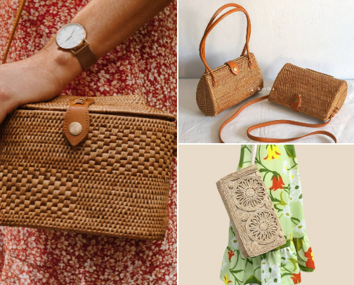 Beautiful Handcrafted Bags from Indonesia cover photo collage