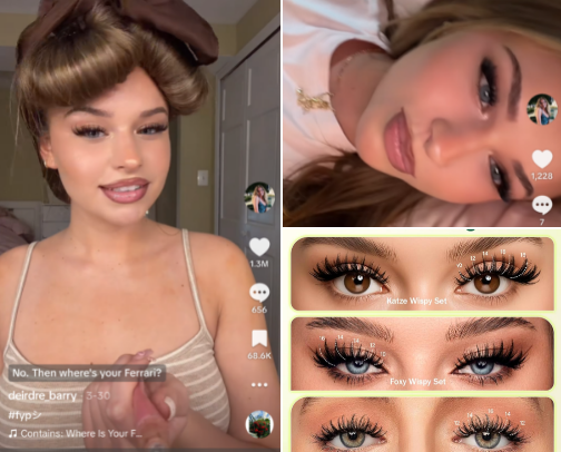 lashes cover photo collage