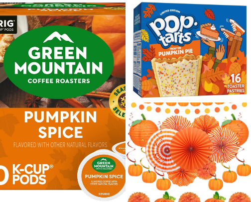 Everything I'd Use for a Pumpkin Spice Bash cover photo collage