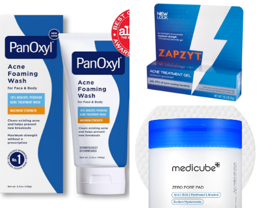 Acne Prone Skin cover photo collage