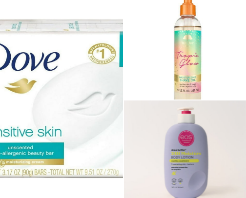 Body care Favs cover photo collage