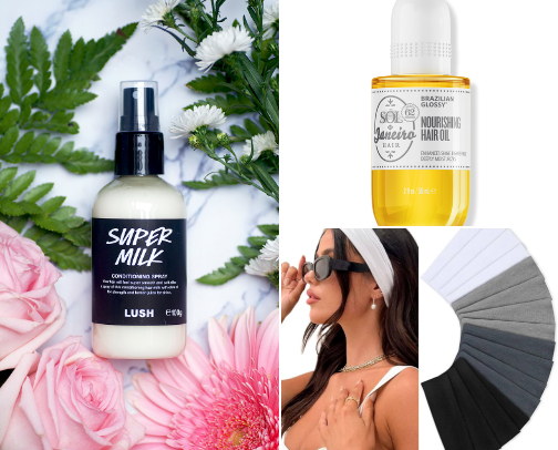 healthy hair products you’ll love 🌸 cover photo collage
